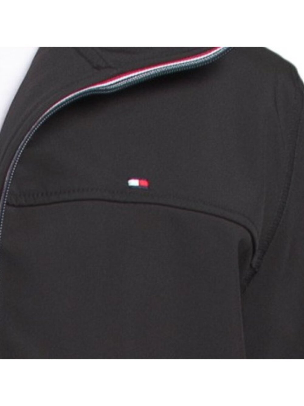 TOMMY HILFIGER Backed Hooded Softshell Jacket - Picture 3 of 3